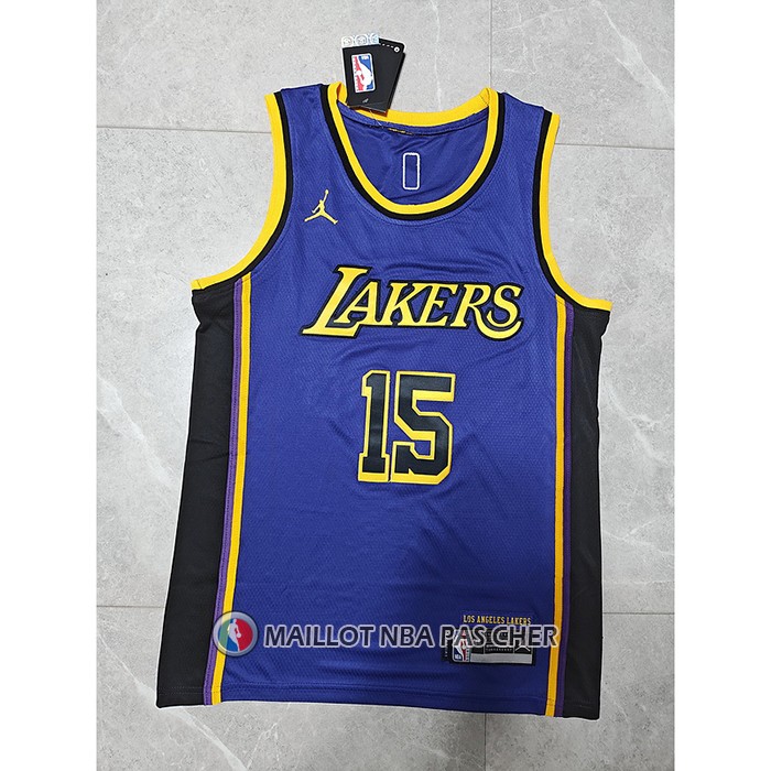 Maillot Los Angeles Lakers Austin Reaves NO 15 Statement 2022-23 Volet